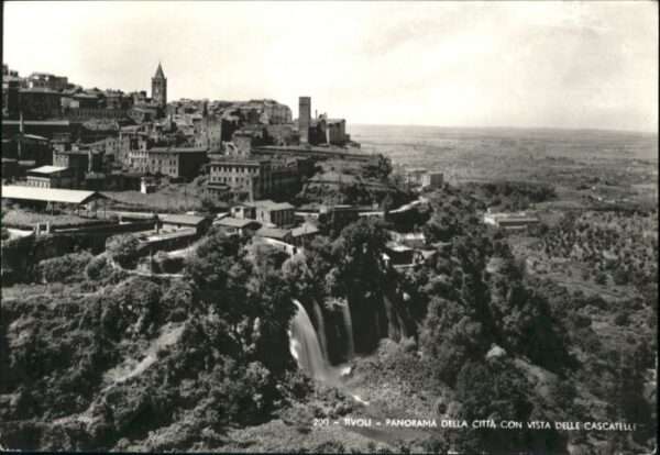 Tivoli Della Citta Vista delle Cascatelle