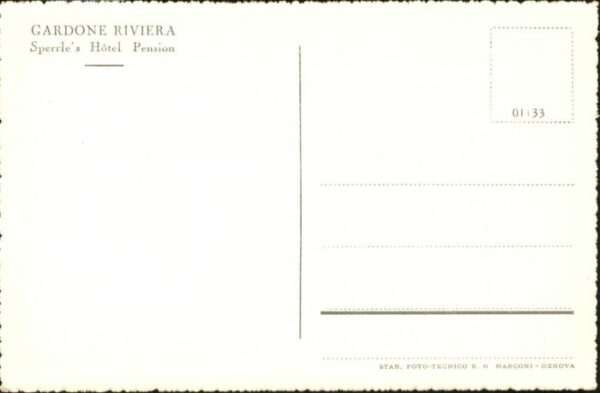 Gardone Garda Gardone Sperrles Hotel Pension – Bild 2