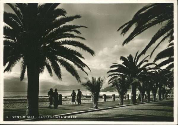 Ventimiglia Liguria Passeggiata Mare