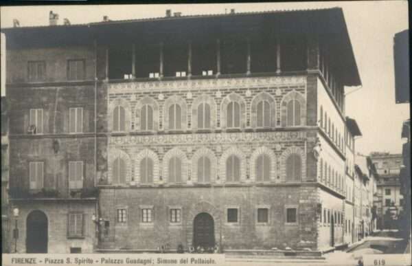 Firenze Florenz Firenze Piazza S Spirito Palazzo Gzadag