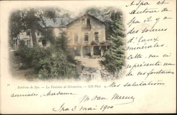 Spa Liege Spa Fontaine Geronstere