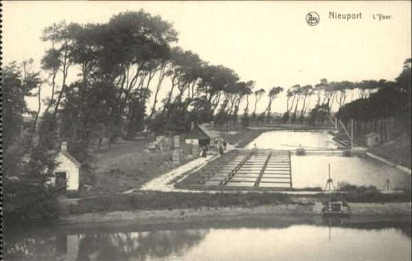 Nieuport-Bains Nieuport Yser Fischteich
