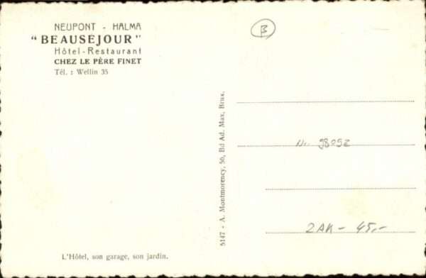 Wellin Liege Hotel Restaurant Beausejour – Bild 2