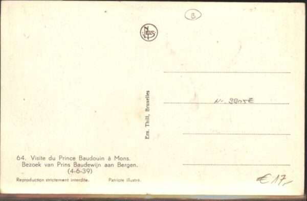 Mons Hainaut Mons Prince Baudouin Ministranten Bisch – Bild 2