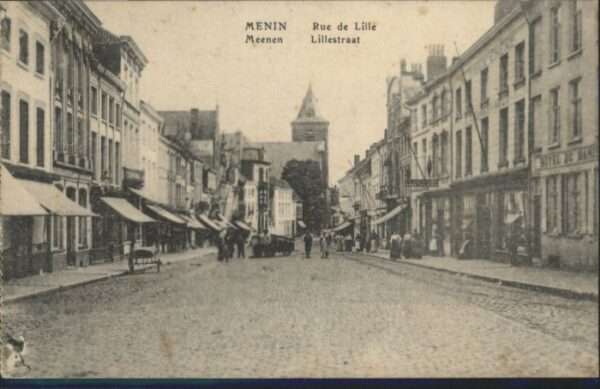 Menin Meenen Rue Lille Lillestraat