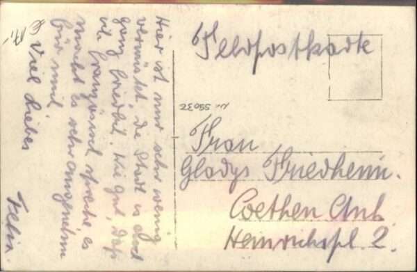 Luettich Lüttich [handschriftlich] Brücke Zerstö – Bild 2