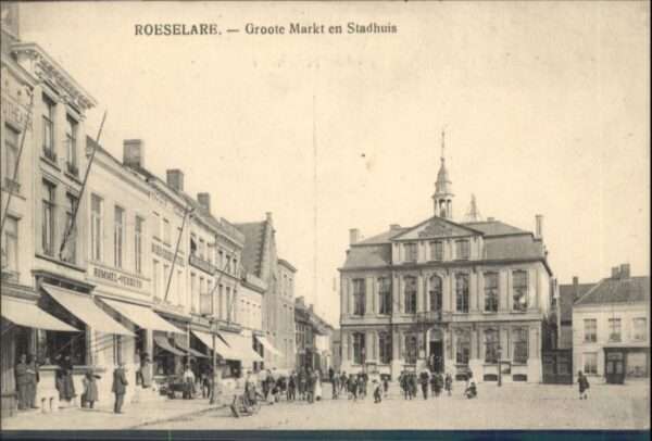 Roeselaere Roeselare Groote Markt Stadhuis