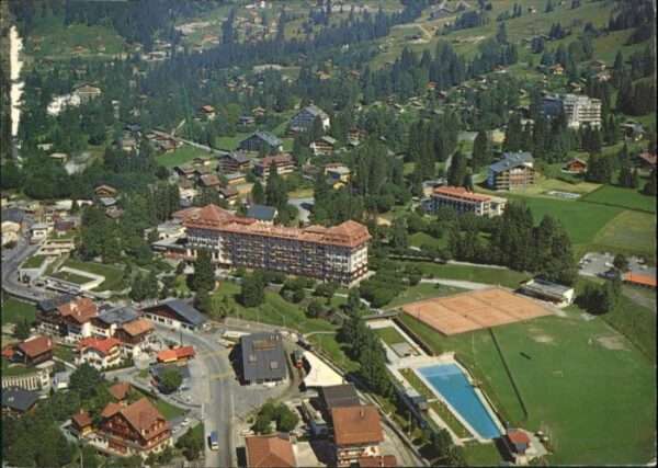 Villars Fliegeraufnahme