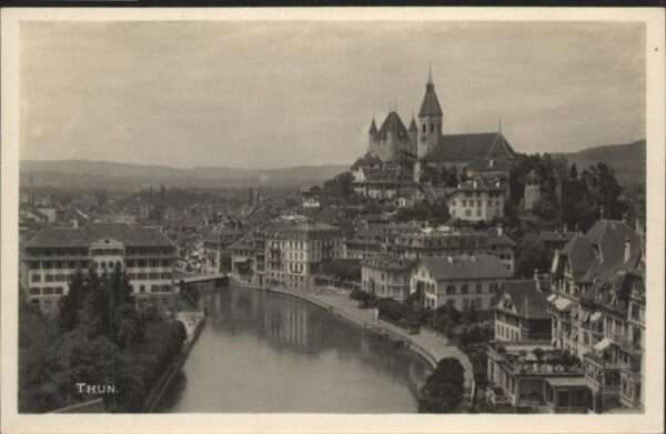 Thun Brücke Kirche