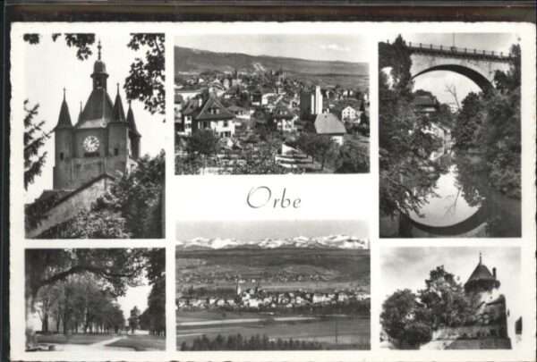 Orbe Brücke Kirche
