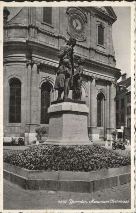 Yverdon VD Yverdon Monument Pestalozzi