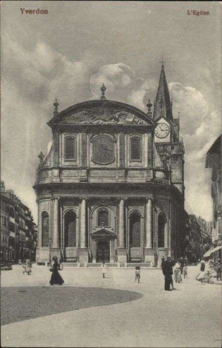 Yverdon VD Yverdon Eglise