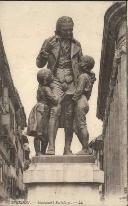 Yverdon VD Yverdon Monument Pestalozzi