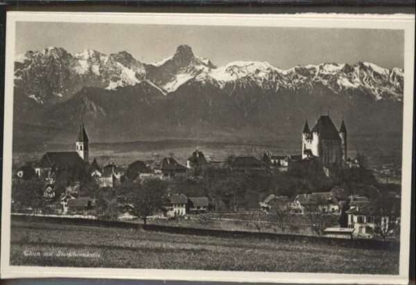 Thun Stockhornkette Kirche