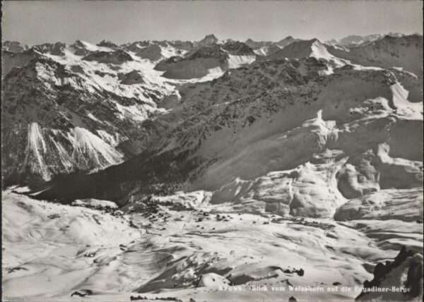 Arosa GR Arosa Engadiener Berge