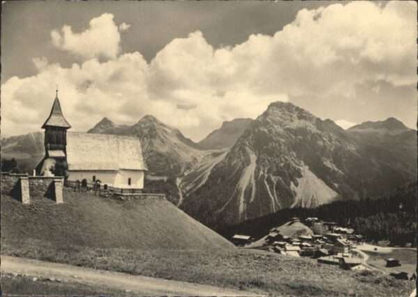 Arosa GR Arosa Berg Kirche