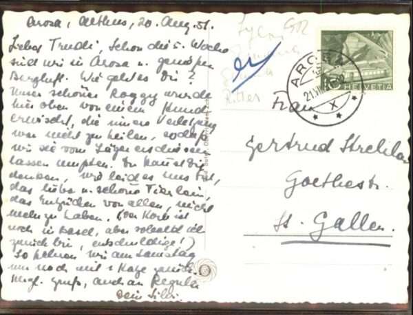 Arosa GR Arosa Kirche – Bild 2