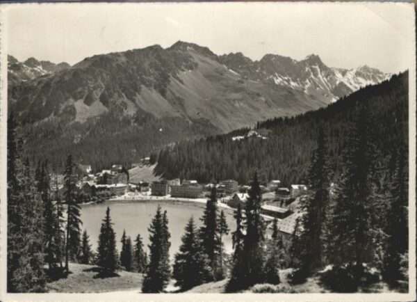 Arosa GR Arosa Obersee Erz Rothorn