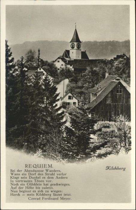 Kilchberg ZH Kilchberg Requiem  Gedicht