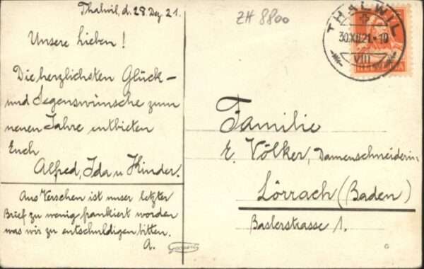 Thalwil [Stempelabschlag] Kinder – Bild 2