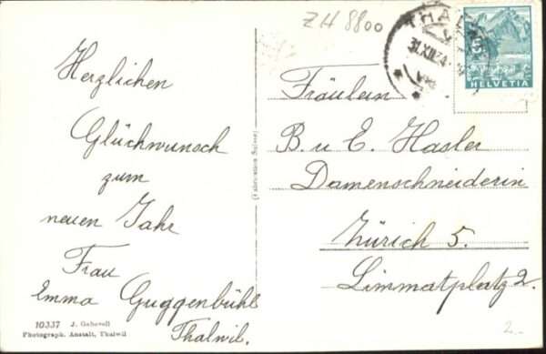 Thalwil Zürichsee Mürtschenstock x – Bild 2