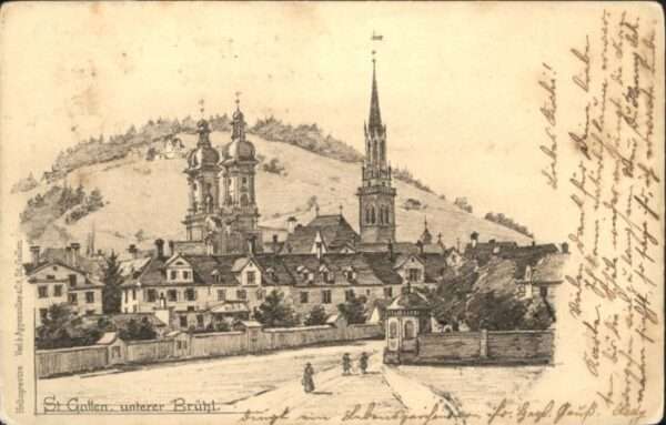 St Gallen SG St_Gallen unterer Brühl Kirche
