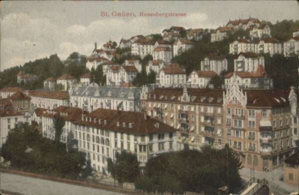 St Gallen SG St_Gallen Rosenbergstrasse