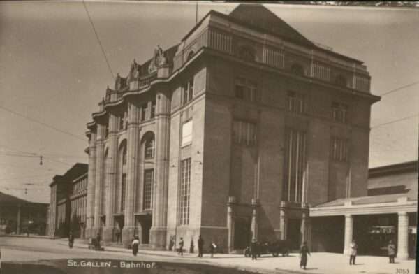 St Gallen SG St_Gallen Bahnhof