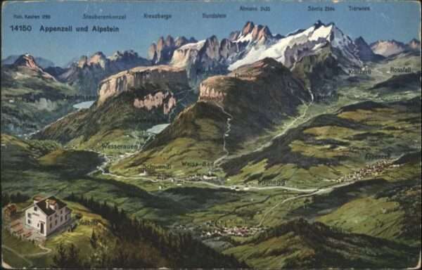 Appenzell IR Appenzell Alpenstein Gäbris