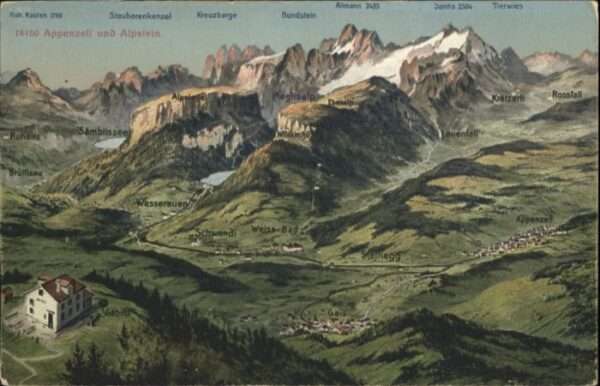 Appenzell IR Appenzell Alpenstein Gäbris