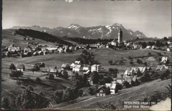 Speicher AR Speicher Säntis Kirche