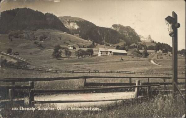 Ebenalp Schäfler Ohrli Weissbad
