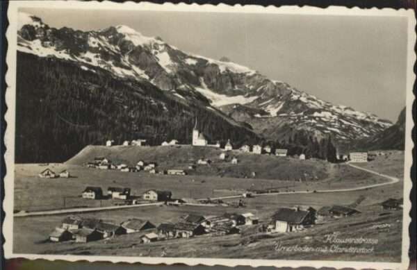 Klausenstrasse Urnerboden Claridenstock