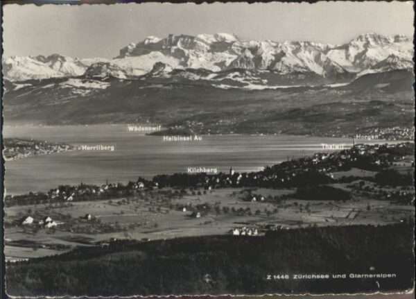 Zuerich ee Glarneralpen