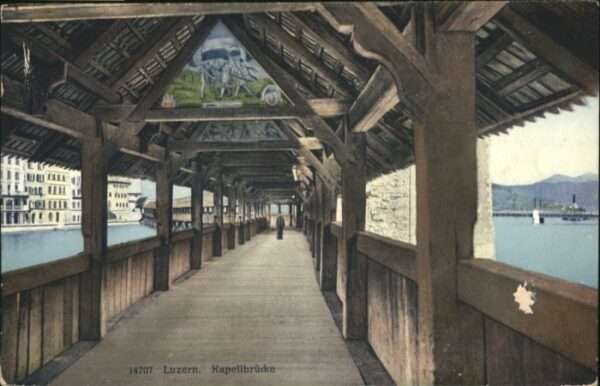 Luzern LU Luzern Kapellbrücke