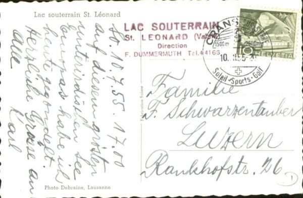 St Leonard VS lac souterrain – Bild 2