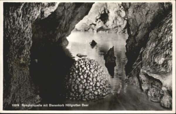 Baar ZG Baar Höllgrotte Nymphenquelle Bienenkor