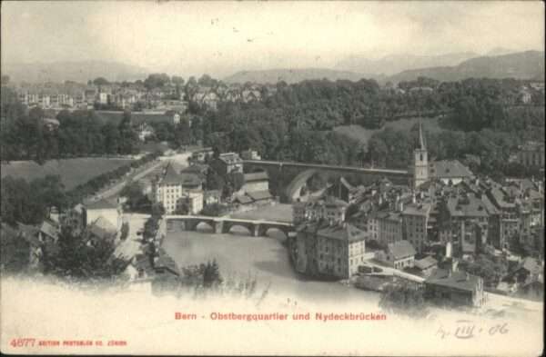 Bern BE Bern Obstbergquartier Nydeckbrücken