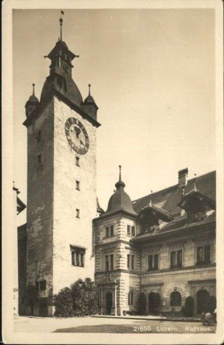 Luzern LU Luzern Rathaus
