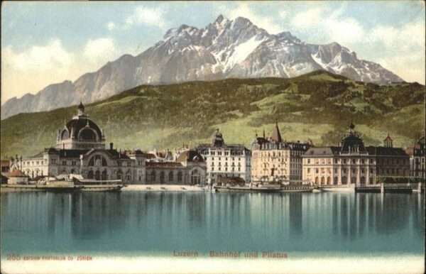 Luzern LU Luzern Bahnhof Pilatus