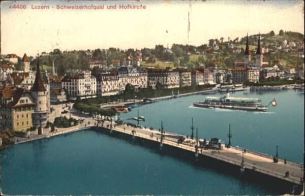 Luzern LU Luzern Schweizerhofquai Hofkirche