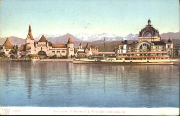 Luzern LU Luzern Bahnhof Friedensmuseum