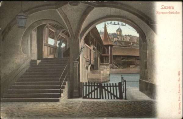 Luzern LU Luzern Spreuerbrücke