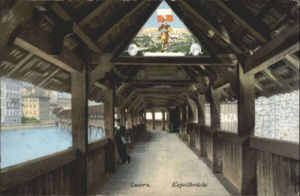 Luzern LU Luzern Kapellbrücke