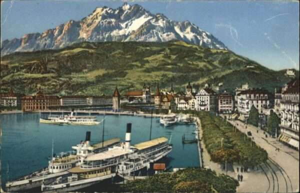 Luzern LU Luzern Schweizerhofquai Pilatus