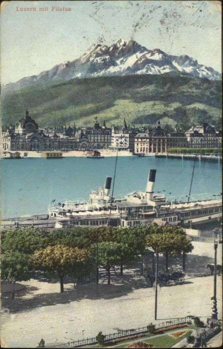 Luzern LU Luzern Pilatus Schiff