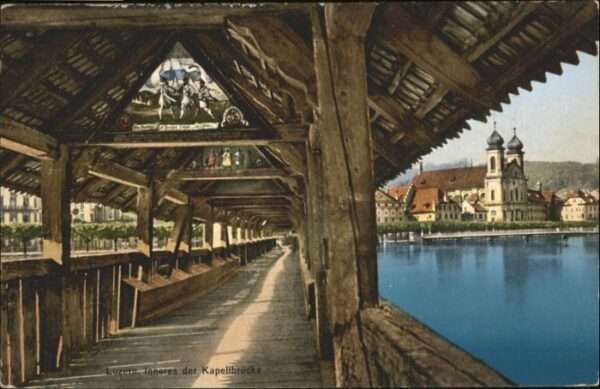 Luzern LU Luzern Kapellbrücke