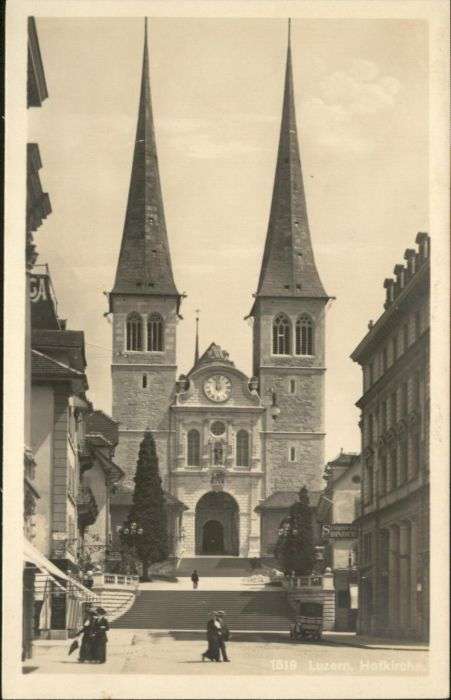 Luzern LU Luzern Hofkirche