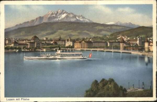 Luzern LU Luzern Pilatus Schiff