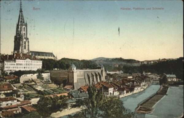 Bern BE Bern Münster Plattform Schwelle